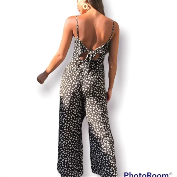 TOPSHOP | Full Body Floral TALL Jumpsuit - Picture 6 of 15